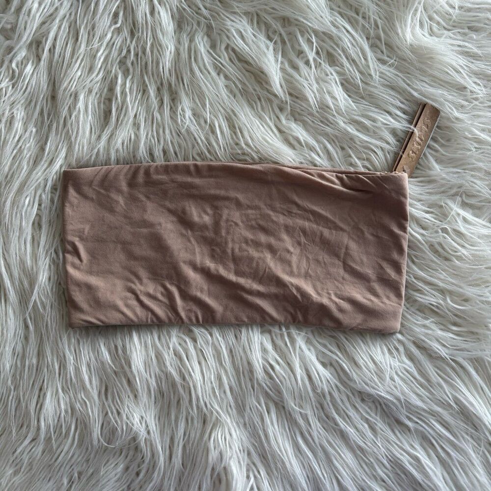 Skims Fits Everybody Bandeau Clay Size Small